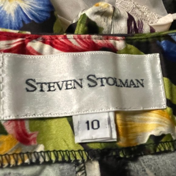 Steven Stolman Women's Floral Pants - Picture 2 of 4